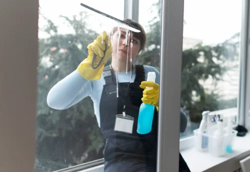 Nettoyage de vitres intérieures et extérieures à Chabrac